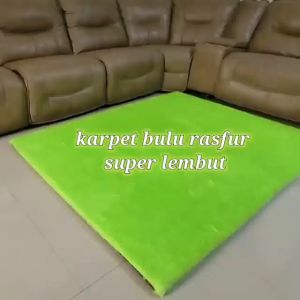 KARPET BULU RASFUR (UKURAN 160 X 100) LEBIH PANJANG DAN TEBAL