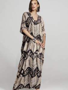 MARADA Resort Dress | Rift | เดรสยาว เนื้อผ้า Rayon พิมพ์ลายสวยงาม