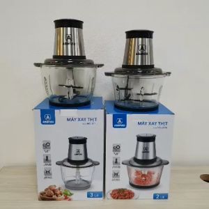 Máy Xay Thịt 2.0L Asanzo MG-20YU Công Suất 300W Với 4 Lưỡi Dao Kép Xay Nhuyễn Thức Ăn Nhanh Chóng