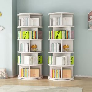 Rotatable Multi-layer Bookshelf Stand