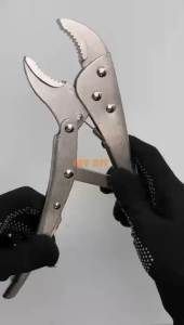 YATOLY 10" (250mm) Locking Plier Straight Jaw Heavy Duty Vise Grip Mole Grip Welding Wrench Clamp Tool