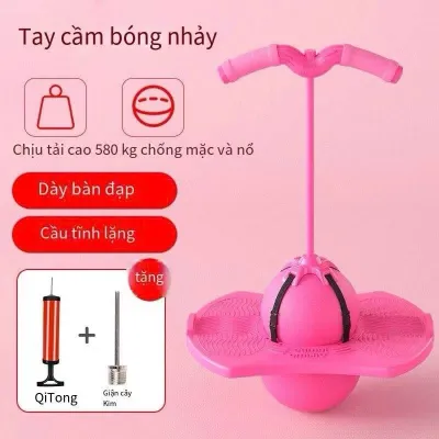Bóng Nhảy tăng chiều cao cho trẻ đồ chơi bật nhảy đồ chơi vận động cho bé giúp bé phát triển chiều cao tặng kèm bơm