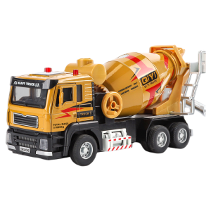 Large Alloy Concrete Mixer Truck Toy Electric Engineering Vehicle Boys Car Plaything Childrens Construction Toy Cars