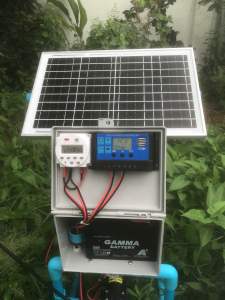 พ่นหมอกโซลาร์เซลล์ อัตโนมัติ