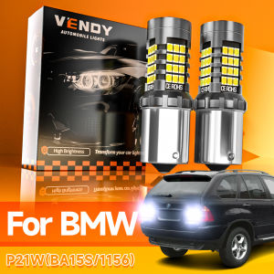 2x LED Reverse Light Blub Backup Lamp P21W BA15S For BMW E63 E64 X1 E84 F48 X2 F39 X3 E83 X4 F26 X5 E53 Z3 Z4 Coupe E36 E86 E85