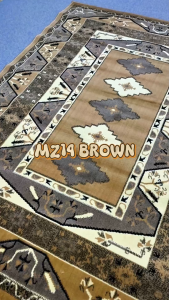 MIRZAE Karpet Lantai 160x210 MZ14 Brown