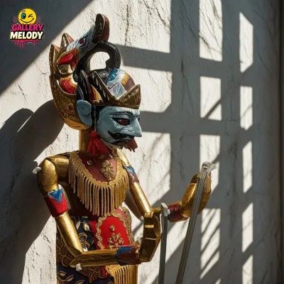 Wayang Golek Gatotkaca Uk 50cm