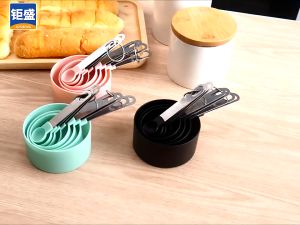 Wholesale 8PCS Stainless Steel Measuring Cups Kitchen Measuring Cup and Spoon Set Baking Tools Set