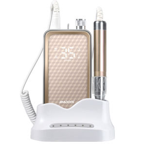 Professional 48W Brushlessเล็บเครื่อง 35000 RPM HDจอแสดงผลเดสก์ท็อปแบบพกพาเล็บSander Low Noiseเล็บSalonเจาะเล็บ