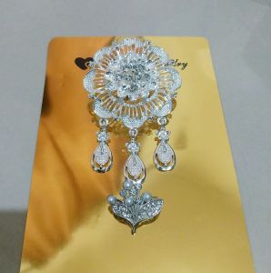 2Pcs Bros Kebaya Susun Jurai warna Gold Silver/ Bros Kebaya susun Tiga Bros Jurai Permata