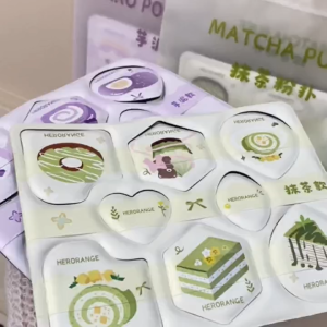 Fun Live New 8pcs Powder puff powder blush sponge finger and roundness detachable big set