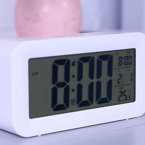 Đồng hồ báo thức phần nhiệt độ đồng hồ báo thức lười biếng tắt tiếng đồng hồ điện tử đồng hồ -Lumbley