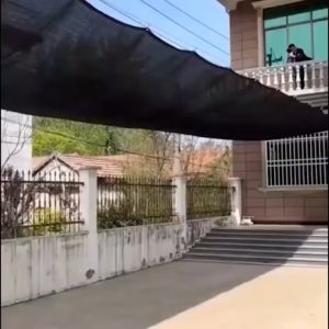 Black Anti-UV Sunshade Net: Outdoor Heat Insulation & Plant Protection