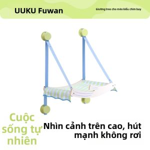 FUKUMARU | Giường Treo Cho Mèo Có Thể Tháo Rời và Giặt Được