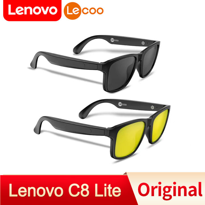 Lenovo Lecoo C8 Lite Smart Glasses Headset Wireless Bluetooth 5.3
