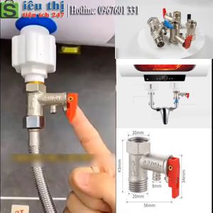 Bình Nóng Lạnh Van 1 Chiều TI0520 - Phụ Kiện Máy Nước Đa Năng