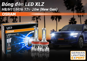 Combo 2 Bóng Đèn Led XLZ (New gen) OSRAM H1 B6150CW 12V 20W - Nhập Khẩu Chính Hãng
