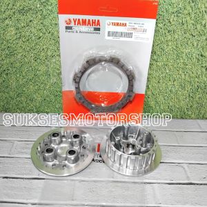 PAKETAN  KAMPAS KOPLING YAMAHA RXKING RX KING NEW KAKI 4 +  LAWAN