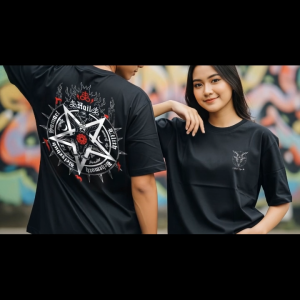 Sigai KAOS BINTANG SATANIC / OUTFIT COWO KEREN / KAOS PRIA TERBARU / KAOS DISTRO OVERSIZE/ KAOS PRIA