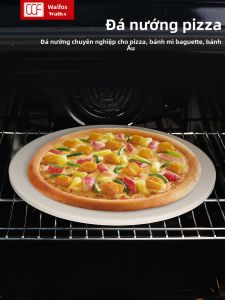 Walfos | Đá Nướng Chống Nhiệt Dày cho Bánh Mì Tròn và Bánh Mì Pháp