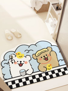 JINFAN | Water Absorbing Quick Dry Anti-slip Bath Mat