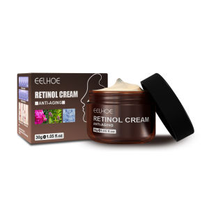 Eelhoe Retinol Cream Anti Aging Remove Wrinkle Firming Lifting Face Skin Collagen Whitening Fade Freckles Dark Spots Brightening Skin Care (30g)