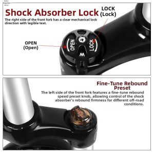 NPC | Shoulder Control Lockout Mechanical Mountain Bike Fork
