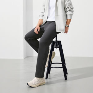 Quần Ống Đứng Co Giãn Lưng Rộng Modal Lụa Mùa Thu Đông Cho Nam Quần Dài Thường Ngày Thương Hiệu Yingle Long