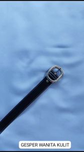 Ikat Pinggang Wanita Bahan PU Leather Belt Wanita Vintage - Sabuk Wanita Square Fashion Trendy