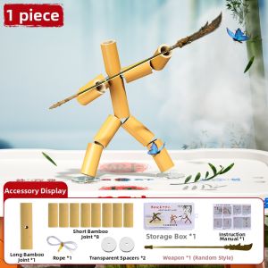 TIANYAMIYA | Handmade Bamboo Fighter Battle Game Kit