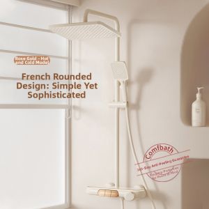 QIANMUYU | Retro Style Thermostatic Shower Set