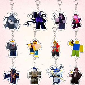 Bandai | For Forsaken Elliot Chance Two Time Guest1337 Dusekkar Taph Acrylic Keychain Periphery Backpack Decoration Pendant Holiday Gift