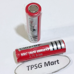 Pin 18650 3.7V UltraFire BRC 18650 / 6800mAh (Pin sạc li-ion 3.7V) / Pin Đầu Bằng (1 Viên)