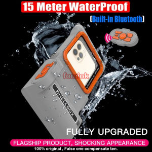 Shellbox Waterproof Case 2023 NEW Upgrade Underwater Professional Diving Phone Case Universal Phone Waterproof Cover for 6.9 inches All Smart Phone Waterproof Pouch
