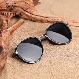 Gentle Fawn Kacamata Hitam Sunglasses Anti Silau Polarized Model Oval Bahan TR90+Metal Kokoh Fashion Pria Wanita 62986