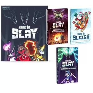 Bandai | Unstable Games Here to Sleigh Holiday Expansion Pack - Designed to be added to your Here to Slay Base Game