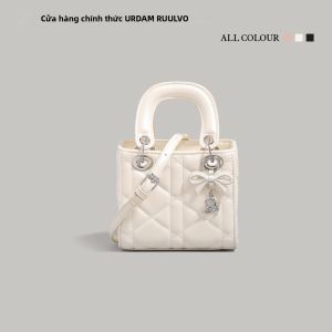 URCDN RDALVO | Túi Đeo Chéo Mini Cho Nữ Túi Xách Công Sở Túi Đeo Vai Quilted Cao Cấp Thiết Kế Sang Trọng Nhẹ Nhàng Chất Liệu Cao Cấp