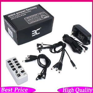 IRIN | EPD-1 9V Multi-Channel Power Supply Box – 8 Isolated Outputs for Guitar Effect Pedals Noise-Free Stable Voltage Channel Power