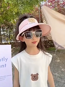 Mũ Vành Che Nắng Trẻ Em Lucky | Nón Vành Rộng Mềm Nhẹ Quai Điều Chỉnh Đi Học Đi Chơi Dã Ngoại