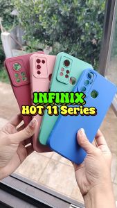 Soft Case INFINIX Hot 11 11S Hot11 Play NFC Silicon Karet HP Pro Cam Cover