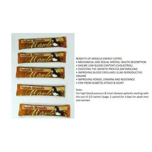 Sabah Miracle Coffee for Men and Women 5sachets/trial pack 100% original (PAMPAGANA PAMPATIGAS PAMPATAGAL SA KAMA)