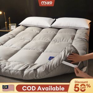 MISO Tilam tatami Thicker Tatami Mattress Topper Tatami Single/Queen/King Velvet Soft Tilam Murah Foldable Mattress 床垫