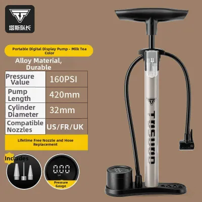 TOSUOD | Universal Portable High Pressure Pump for Bikes and E-bikes