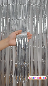 Rèm Kim Tuyến Trang Trí Tiệc Sinh Nhật Rèm Background Nhà Bo Party Đủ Màu 1x2(m)
