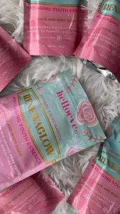 HelloEve Renewaglow Glutathione Niacinamide Collagen Youth Soap Whitening Anti-Aging Dark Spot Corrector Wrinkle Smoother Sweet Melon Fun Bath Time Treat!