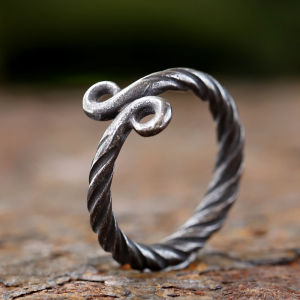 2024 NEW Mens 316L stainlesssteel Vintage Odin Norse Viking style troll cross Amulet ring for teen fashion Jewelry