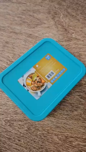 Pero Rectangle Glass Bakeware Oven Safe + Tutup 1400ml