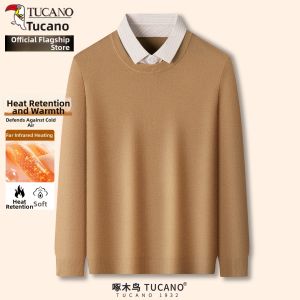 TUCANO | Autumn Winter Fake Two-Piece Sweater