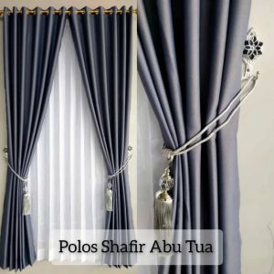 Gorden Jendela Minimalis & Gorden Pintu Kamar Panjang 2 Meter