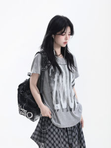 zuocisankon | American Vintage Star Print Slim Fit Youth Style T-Shirt